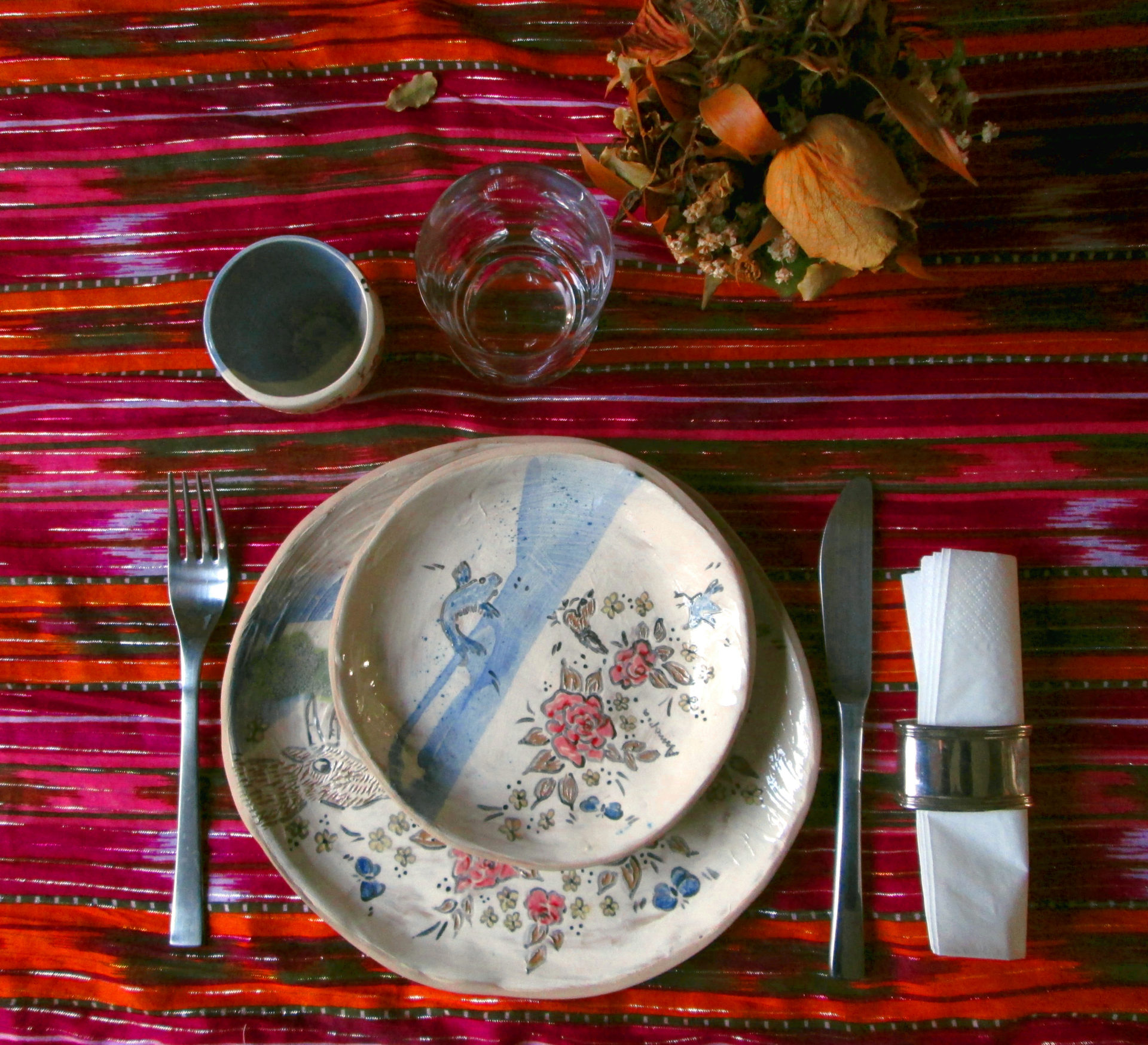 artigianato sostenibile ceramic design tableware plate